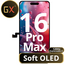 LCD GX Soft OLED 120Hz For IPhone 16 Pro Max (Replaceable IC)