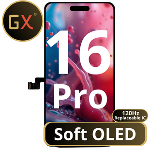 LCD GX Soft OLED 120Hz For IPhone 16 Pro (Replaceable IC)