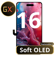 LCD GX Soft OLED For IPhone 16 (Replaceable IC)