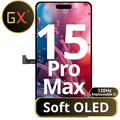 LCD GX Soft OLED 120Hz For IPhone 15 Pro Max (Replaceable IC)