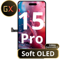 LCD GX Soft OLED 120Hz For IPhone 15 Pro (Replaceable IC)