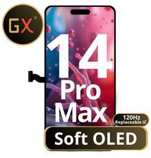 LCD GX Soft OLED 120Hz For IPhone 14 Pro Max (Replaceable IC)