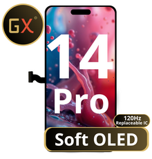 LCD GX Soft OLED 120Hz For IPhone 14 Pro (Replaceable IC)