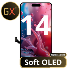 LCD GX Soft OLED For IPhone 14 (Replaceable IC)