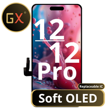 LCD GX Soft OLED For IPhone 12/12 Pro (Replaceable IC)