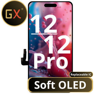 LCD GX Soft OLED For IPhone 12/12 Pro (Replaceable IC)