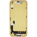 Back Housing with Simtray / Charging port & Small Parts For IPhone 14 Yellow - MT Tech
