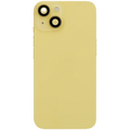 Back Housing with Simtray / Charging port & Small Parts For IPhone 14 Yellow - MT Tech