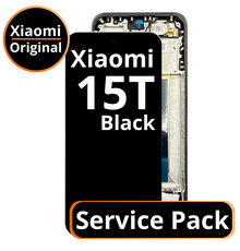 LCD Xiaomi 15T  - 560000010O12A00 Black Service Pack