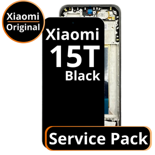 LCD Xiaomi 15T  - 560000010O12A00 Black Service Pack