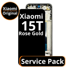 LCD Xiaomi 15T  - 560000030O12A00 Rose Gold Service Pack