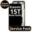 LCD Xiaomi 15T  - 560000030O12A00 Rose Gold Service Pack