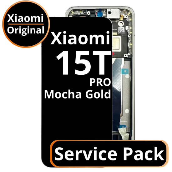 LCD Xiaomi 15T Pro - 5600060O12U00 Mocha Gold Service Pack