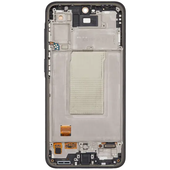LCD InCell For Galaxy A37 Black With Frame Not Original White Box