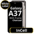 LCD InCell For Galaxy A37 Black With Frame Not Original White Box