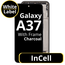 LCD InCell For Galaxy A37 Black With Frame Not Original White Box