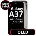 LCD OLED For Galaxy A37 Black With Frame Not Original White Box