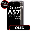 LCD OLED For Galaxy A57 Black With Frame Not Original White Box