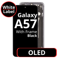 LCD OLED For Galaxy A57 Black With Frame Not Original White Box