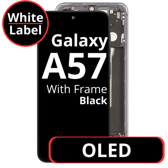 LCD OLED For Galaxy A57 Black With Frame Not Original White Box
