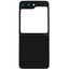 Upper & Bottom Back Cover with Camera Lens for Flip 5 (No Logo) (Black)