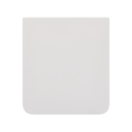 Upper & Bottom Back Cover with Camera Lens for Flip 5 (No Logo) (Cream)