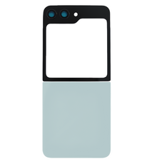 Upper & Bottom Back Cover with Camera Lens for Flip 5 (No Logo) (Mint)