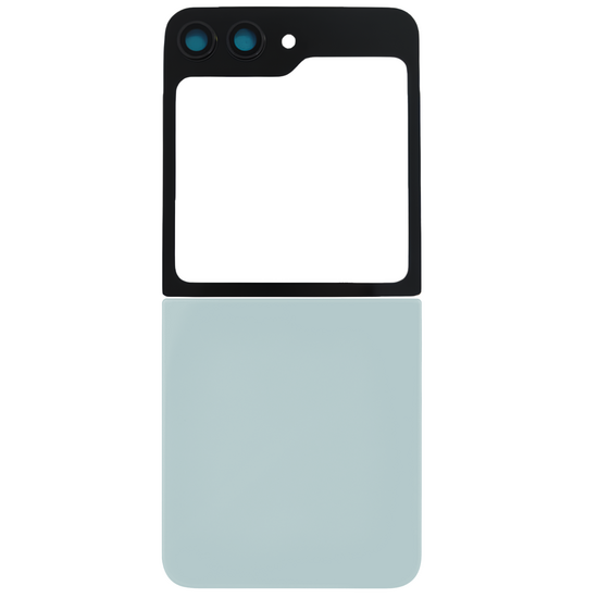 Upper & Bottom Back Cover with Camera Lens for Flip 5 (No Logo) (Mint)