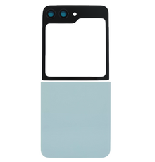 Upper & Bottom Back Cover with Camera Lens for Flip 6 (No Logo) (Mint)