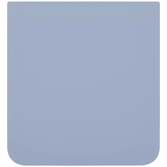 Upper & Bottom Back Cover with Camera Lens for Flip 6 (No Logo) (Blue)