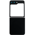 Upper & Bottom Back Cover with Camera Lens for Flip 6 (No Logo) (Black)