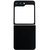 Upper & Bottom Back Cover with Camera Lens for Flip 6 (No Logo) (Black)