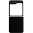Upper & Bottom Back Cover with Camera Lens for Flip 6 (No Logo) (Black)