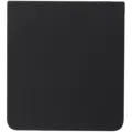 Upper & Bottom Back Cover with Camera Lens for Flip 7 (No Logo) (Black)