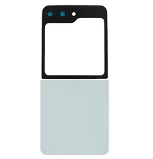 Upper & Bottom Back Cover with Camera Lens for Flip 7 (No Logo) (Mint)