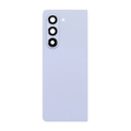 Back Cover with Camera Lens for Samsung Fold 5 (No Logo) (Blue)