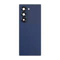 Back Cover with Camera Lens for Samsung Fold 6 (No Logo) (Blue)