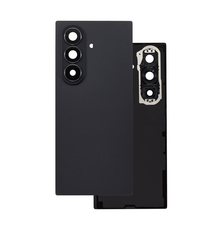 Back Cover with Camera Lens for Samsung Fold 7 (No Logo) (Black)