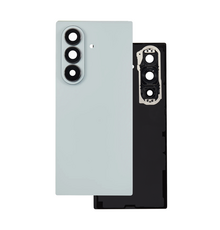 Back Cover with Camera Lens for Samsung Fold 7 (No Logo) (White)