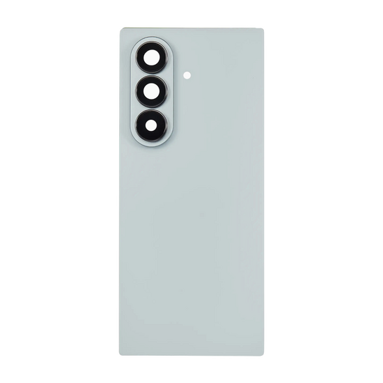 Back Cover with Camera Lens for Samsung Fold 7 (No Logo) (White)