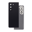 Back Cover with Camera Lens for Samsung Fold 5 (No Logo) (Black)
