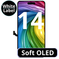 LCD Soft Oled For IPhone 14 White Box (Replaceable IC)