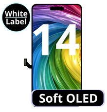 LCD Soft Oled For IPhone 14 White Box (Replaceable IC)