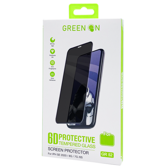 Glass GREEN ON 3D Privacy Protection Glass For Xiaomi Redmi 15C GR52