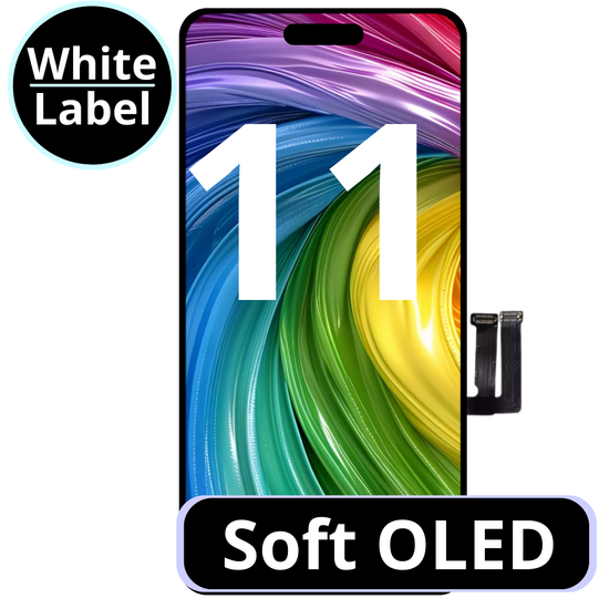 LCD Soft Oled For IPhone 11 White Box (Replaceable IC)
