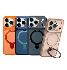 Magnetic case with fold-out ring For IPhone 17 Pro