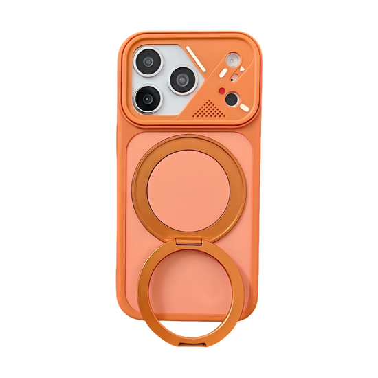 Magnetic case with fold-out ring For IPhone 17 Pro