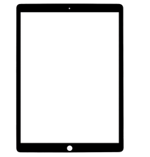 Touch Screen With Original Adhesive Black For IPad Pro 12.9 1st Gen 2015 Model: A1584, A1652