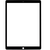 Touch Screen With Original Adhesive Black For IPad Pro 12.9 1st Gen 2015 Model: A1584, A1652