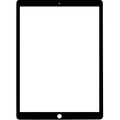Touch Screen With Original Adhesive Black For IPad Pro 12.9 Gen 2 2017 Model: A1670, A1671, A1821